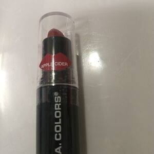 L.A. Colors Apple Cider Lipstick - Deep Red
